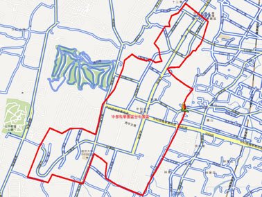 大甲幼獅產業園區區域圖