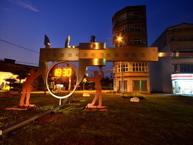 大里產業園區夜景裝置