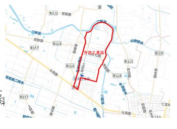 芳苑產業園區區域圖