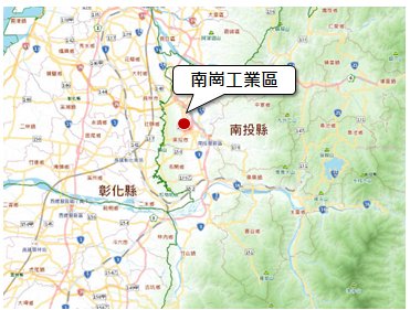 南崗產業園區地理位置圖