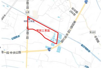 埤頭產業園區區域圖