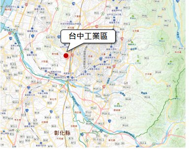 台中產業園區地理位置圖