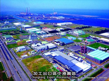 臺中港科技產業園區鳥瞰