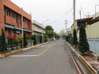 田中產業園區道路景觀